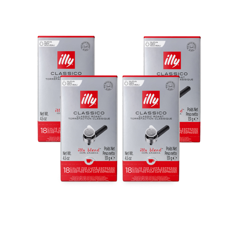 illy E.S.E. 18 Pods Classico Bundle (4 Packs) illy