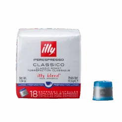 illy Classico Lungo iperEspresso Coffee Capsules - Medium Roast (Pack of 18)