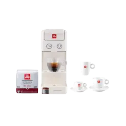 Illy Y3.3 Complete Coffee Experience Bundle (White)